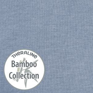 Bezug für Das Kinderkopfkissen | Bamboo Collection | 154 Melange Blau-grau