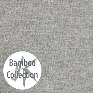 Bezug für das Kopfkissen | Bamboo Collection | 170 Melange mittelgrau