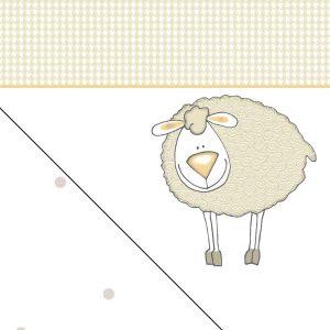 Bezug für das Original Theraline | reine Baumwolle | 31 Schaf beige