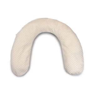 Frühchenkissen | reine Baumwolle | 75 Punkte beige