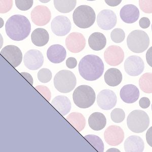 Bezug für das Yinnie | reine Baumwolle | 59 Waterdots lila