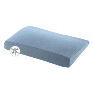 Das Kinderkopfkissen | Bamboo Collection | 154 Melange Blau-grau