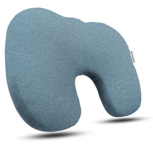 Orthopädisches Sitzkissen | Steißbeinkissen | Bamboo C. | 154 Melange blau-grau