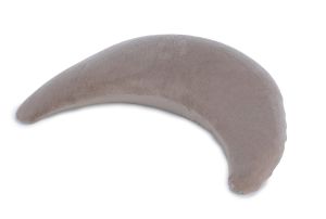 Der Plüschmond Kuschel- und Stillkissen | 126 Taupe