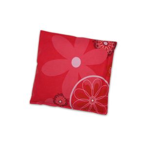 Kirschkernkissen klein | 19x19 cm | 88 Retroblume rot