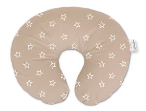 Wynnie Stillkissen | reine Baumwolle | 112 Sterne cappuccino
